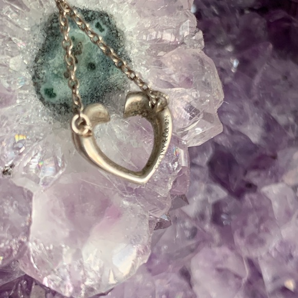 💝💝💝 Rare Tiffany & Co/ Paloma Picasso “tenderness heart ❤️ “ necklace - Picture 4 of 6
